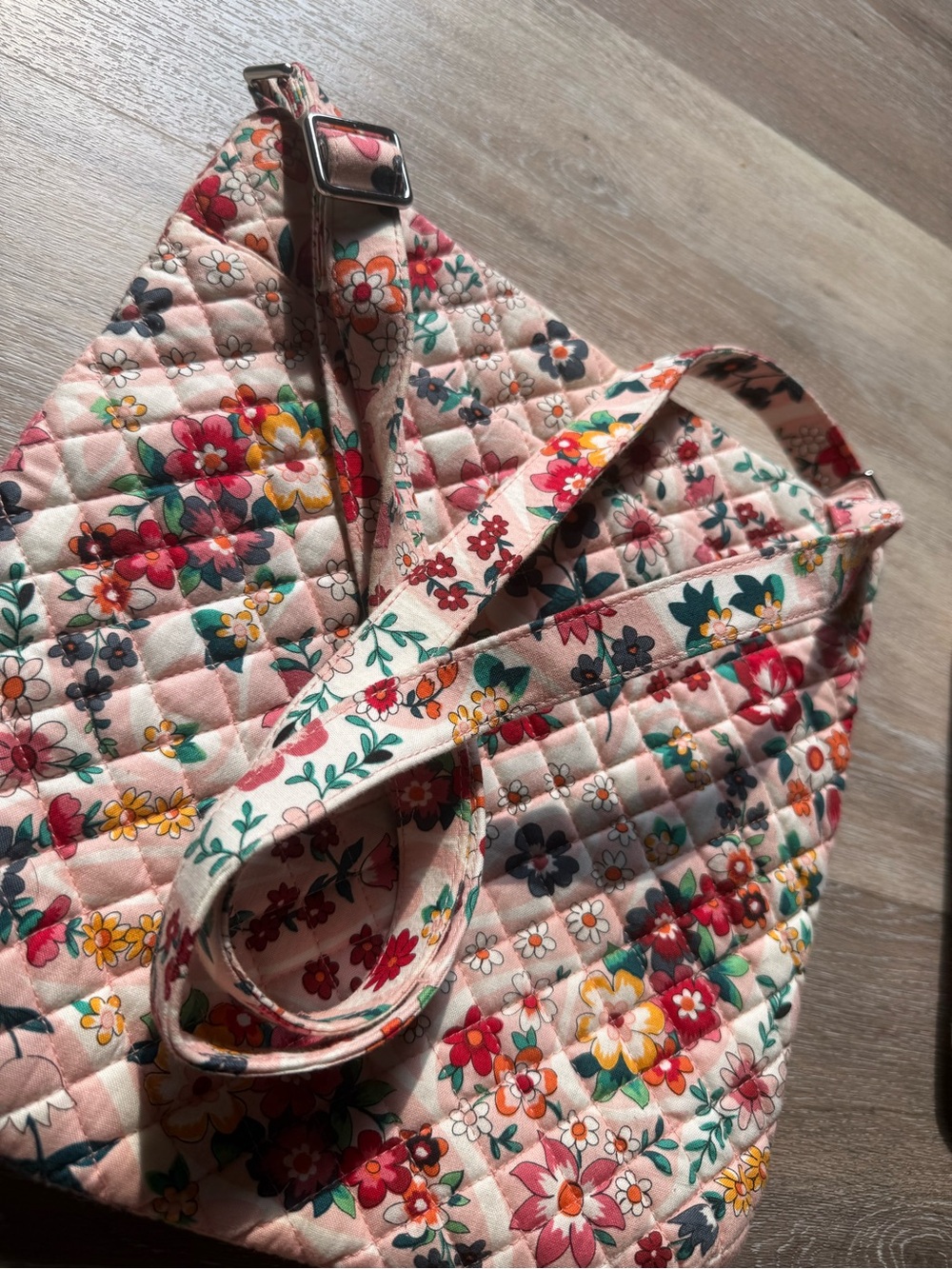 Vera Bradley Prairie Paisley Triple Zip Hipster Crossbody + RFID Turnlock Wallet - Picture 4 of 10